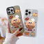 Ốp Lưng Tương Thích Cho iPhone 17 Air 16 15 14 13 12 11 Pro X XR XS Max SE 2020 6 6S 7 8 Plus Mạ Acrylic IMD Case Motif Donut CYIM168