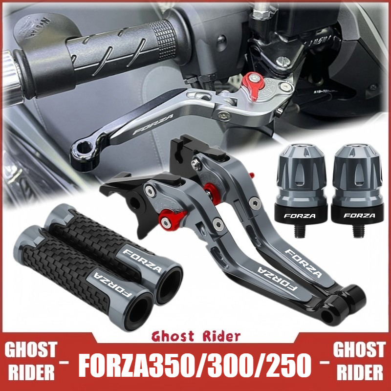 DÀNH CHO XE HONDA FORZA 250 300 350 NSS750 Cần Phanh Xe Máy Khóa Đỗ Xe Đòn Bẩy Có Thể Điều Chỉnh Tiết Kiệm Điện Đòn Bẩy CNC Nhôm