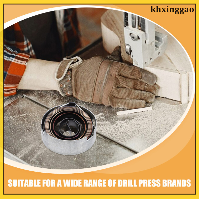 2 Chiếc Máy Khoan Báo Chí Phụ Kiện Thép Hợp Kim Trở Lại Lò Xo Chromeplate Băng Đô Quill khxinggao