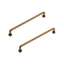 POP 2 Chiếc Hợp Kim Kẽm Tủ Ngăn Kéo Tay Cầm Tủ Kéo Trang Trí Nội Thất