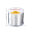 Dây pha lê đàn hồi FUJIOU, Sợi đính cườm trong suốt 0,4-2mm 100m, DIY trong suốt Pha lê trong suốt TPU co giãn Dây đính cườm