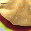 Mũ Hamburger Dễ Thương Cho Người Lớn - Mềm Mại, Co Giãn Tốt, Phù Hợp Làm Quà Tặng