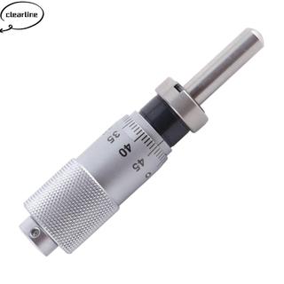 Đầu micromet CLEARLINE​, Độ chính xác 0,01mm​ Đầu phẳng​ Micromet bên trong​, với đầu bóng đai ốc​ Micromet chính xác phạm vi 0-13mm​ Dụng cụ chính xác Dụng cụ máy​