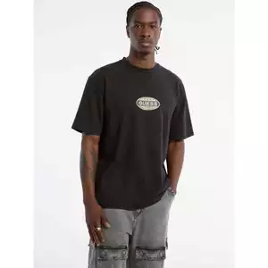 GUESS Nhật Bản s Striker Tee100% Cotton Cao Cấp In Hình Cổ Tròn Áo Thun Tay Ngắn 0409