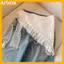 AqToCna - Khăn Trùm Đầu Ren Tam Giắc, Phong Cách Phương Tây & Hàn Quốc