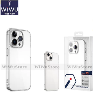 Ốp Lưng Cứng Trong Suốt WIWU Crystal Pro - Chống Ố Vàng Vĩnh Viễn, Chống Sốc 4 Góc Cho IP 17/16/15 Pro Max