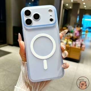 Dành Cho Realme 16 15 15X 15T 12 Pro Plus 11 11X 9i 7i Global 6i 5 5s 5i 5G 4G Vỏ Điện Thoại Màu Cam Từ Tính Đơn Giản Màu Kẹo Mờ Mờ Mờ Bé Trai Cô Gái Vỏ Trong Suốt