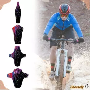 FENDER Chắn bùn xe đạp CHEESELY, Phụ tùng xe đạp Tấm chắn bùn xe đạp phía trước / phía sau, Phụ kiện đi xe đạp đa năng PP nhiều màu Cánh bảo vệ bùn Thể thao ngoài trời