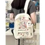 Giá trị cao Nhật Bản ins Niche Graffiti Schoolbag Nữ Trung Học Cơ Sở Dễ Thương Phù Hợp Với Ba Lô Du Lịch Nhẹ