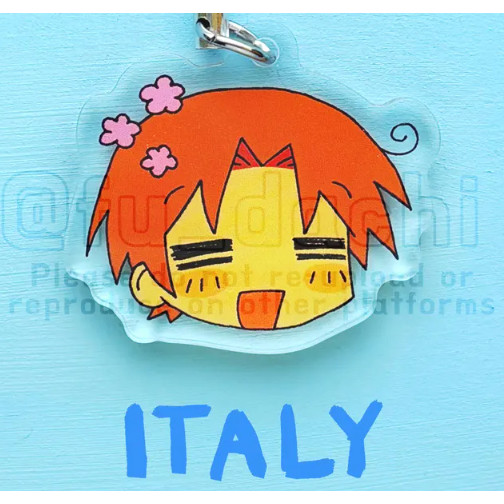 Hetalia Phone Charm Series