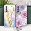Ốp Điện Thoại Hoa Lạ Mắt Cho Samsung S24 S23 S22 S21 Plus Ultra S23 FE S21 FE S20 FE Ốp lưng TPU Mềm Chống Sốc
