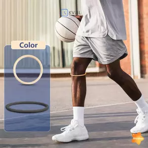 Dây đeo đầu gối Silicone mỏng - Hỗ trợ giảm đau khi chơi thể thao như bóng rổ và chạy bộ