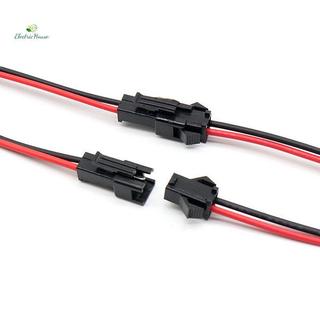 [Nhà Điện] 10 Cặp Đầu Nối SM Dài Đầu Nối Dây Cắm Nam Đến Nữ Đầu Nối Dây Màu Đỏ Và Dây Đèn LED Downlight Đèn Trần mới