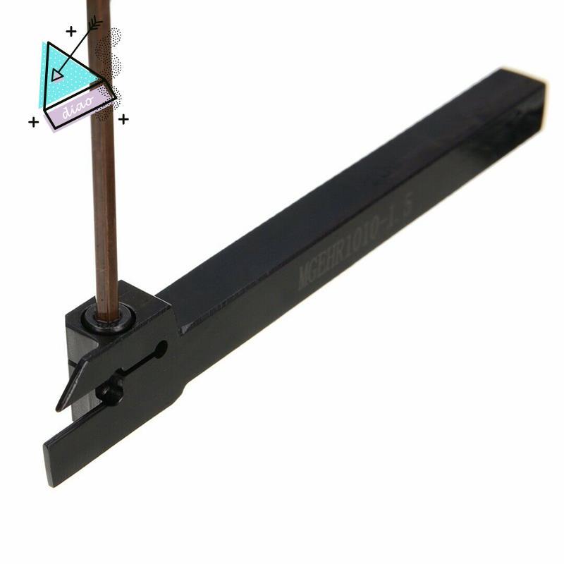 MGEHR1010-1.5 10x10x100mm Bên Ngoài Grooving Tiện Cắt Boring Thanh Dụng Cụ Giá Đỡ
