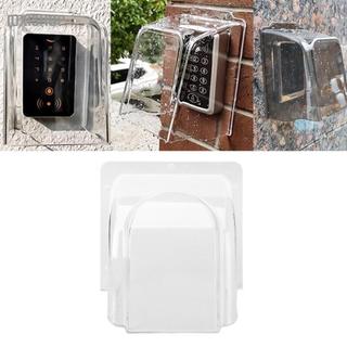 Iuxishop Tấm che mưa chuông cửa bằng nhựa trong suốt Thiết thực và bền bỉ cho máy chấm công