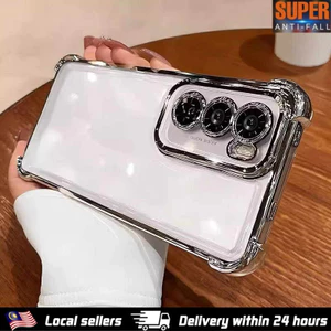 Vỏ bọc chống sốc túi khí mạ cho POCO M8 F7 PRO ULTRA F6 F5 X7 X6 X5 5G vỏ điện thoại mềm
