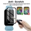 2-10 Chiếc Cong Kính Cường Lực Cho Xiaomi Band 10 9 8 Pro Active 9Pro 8Pro Đen Edge Bảo Vệ Màn Hình Cho Xiaomi Band 7 6 5 4c Pro 7Pro Chống Vân Tay Phim Kính HD