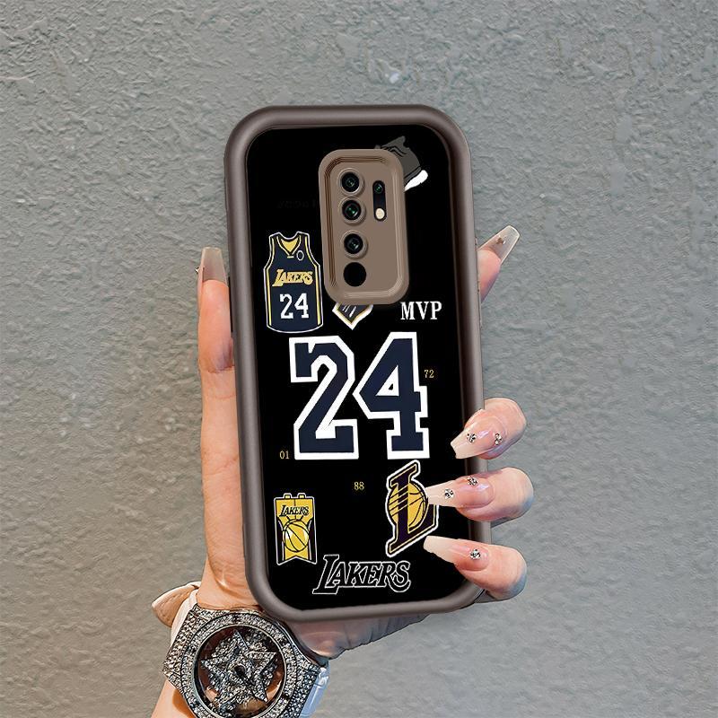 Ốp Lưng Cho Redmi Note 8 Pro Hoạt Hình Silicon Mềm Ốp lưng TPU NO.0 24 Bóng Rổ Cậu Bé Kobe Mắt Thiên Thần Chống Sốc Ốp Lưng