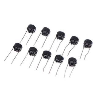 LJF 10 chiếc 6 * 6 * 5mm Nút công tắc cảm ứng DIP Xúc giác Tactile Nút ấn Micro Switch VN