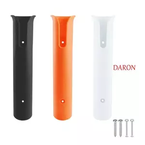 Giá đỡ cần câu DARON, Giá đỡ cần câu di động nhẹ, Dụng cụ câu cá có vít gắn bên cực bền Giá đỡ ống du thuyền