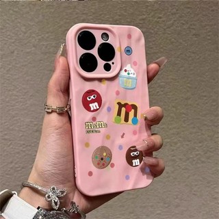 Dành Cho IPhone17161514131211ProMax X XR XS Max 7 8 Plus Phim hoạt hình M Bean Series Pleated Shell