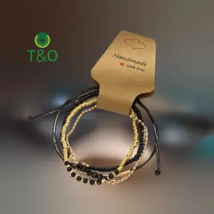 4 Cái / bộ Vòng Tay Pha Lê Cổ Điển Thời Trang Mới Với Vòng Tay Nữ Niche Đính Hạt Đơn Giản [Mới]