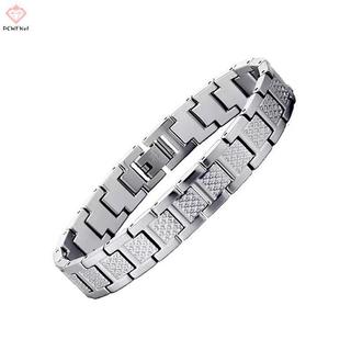 PCWKKef Thép không gỉ Họa Tiết Cá Sấu Vòng Tay Thời Trang Hình Unisex Quà Tặng Kinh Doanh Mới