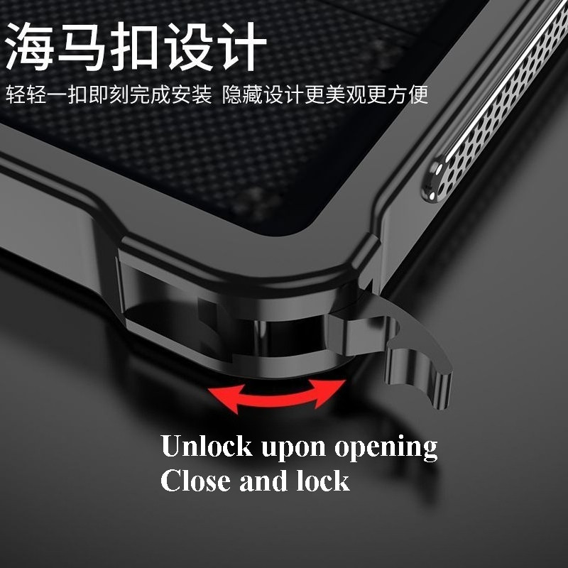 Ốp Lưng Cho ZTE Nubia Red Magic 9 10 11 Pro / RedMagic 9 10 11 Pro Plus Hợp Kim Nhôm Khung Kim Loại Ốp Lưng