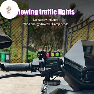 TWE Đèn Led Sáng Tạo Cho Xe Đạp Và Xe Máy, Hình Gió Đèn Cảnh Báo Giao Thông, Quà Tặng Dễ Thương