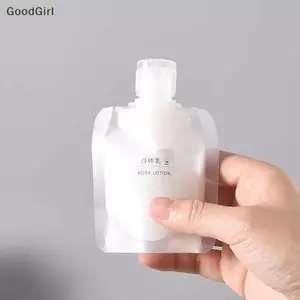 Túi đóng gói vỏ sò trong suốt Túi đựng vòi đứng bằng nhựa Túi đựng chất lỏng du lịch di động Túi đóng gói trang điểm cho dầu gội Lotion VN
