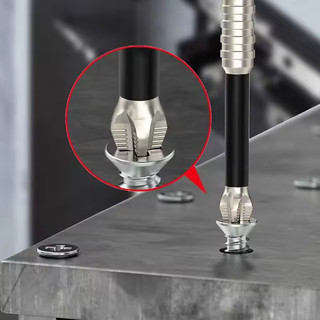 Mũi vít PH2 chống trượt TOPBits hãng BROPPE | Mũi bắn vít 1 đầu PH2 bake chữ thập từ tính cao, chân lục giác ngắn 6.35mm