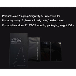 Dành Cho Insta360 Chống Trọng Lực A1 Trọn Bộ Phim Nano Chống Trầy Xước HD Ống Kính Bảo Vệ Toàn Cảnh Chống Trọng Lực A1 Drone Phụ Kiện