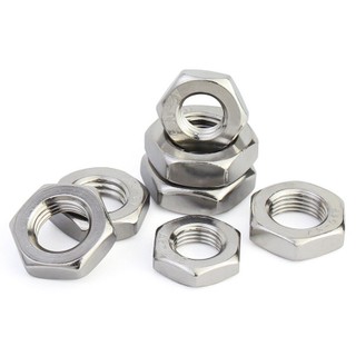 Đai Ốc（ren ngược&ren mịn）, Tán Dẹp, Tán Ecu Inox 304 Dùng Cho Bulong   Loại Tốt   M8 M10 M12 M14-M33【LXY-G1】