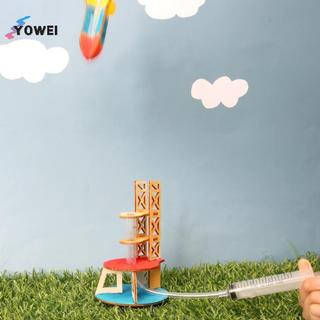 YOWEI 1 Bộ Roet Launch Pad Trẻ em Khoa học và Giáo dục Thí nghiệm Hàng không vũ trụ Mô hình DIY Thủ công lắp ráp Đồ chơi Quà tặng VN