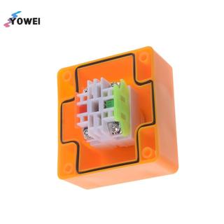 YOWEI Red Sign Nấm Dừng Khẩn Cấp Nút Nhấn Trạm Công Tắc 1 NO 1 NC VN