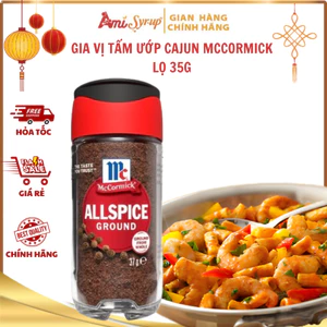 Gia Vị Tẩm Ướp Cajun Mccormick Lọ 35g Gia Vị Nấu Ăn Tẩm Ướp Hỗn Hợp Cajun Mccormick