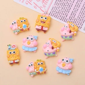 Set charm bọt biển mini cute- Set charm đục siêu cute hấp dẫn, hàng new trend 2026