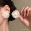 Bông tai ngọc trai trắng cổ tích từ bạc kim pháp - Xu hướng thời trang mới