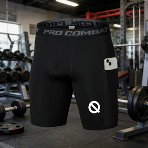 Quần Short Co Dãn Thể Thao, Khô Nhanh, Phù Hợp Chạy Bộ và Đi Xe Đạp