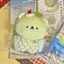 HFTOY Cantaloupe Gấu Đồ Chơi Sang Trọng Móc Khóa Búp Bê Nhồi Bông Mềm Mặt Dây Chuyền Bapa Túi Trang Trí Quà Tặng Trẻ Em ~