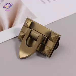 HFTOY 1Pc 4CM Kim Loại Xoay Xoắn Lo Bules Cho DIY Nữ Túi Xách Túi Ví Phần Cứng Đóng Khóa Túi Phụ Kiện ~