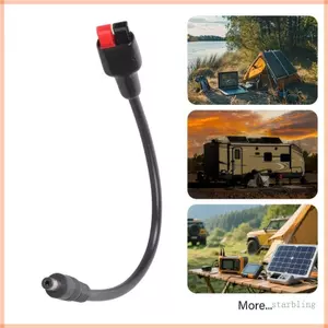 Cáp bảng điều khiển năng lượng mặt trời Star 30A DC5 5x2 1mm 5 5x2 5mm Đầu nối nam 15AWG 25cm Chiều dài