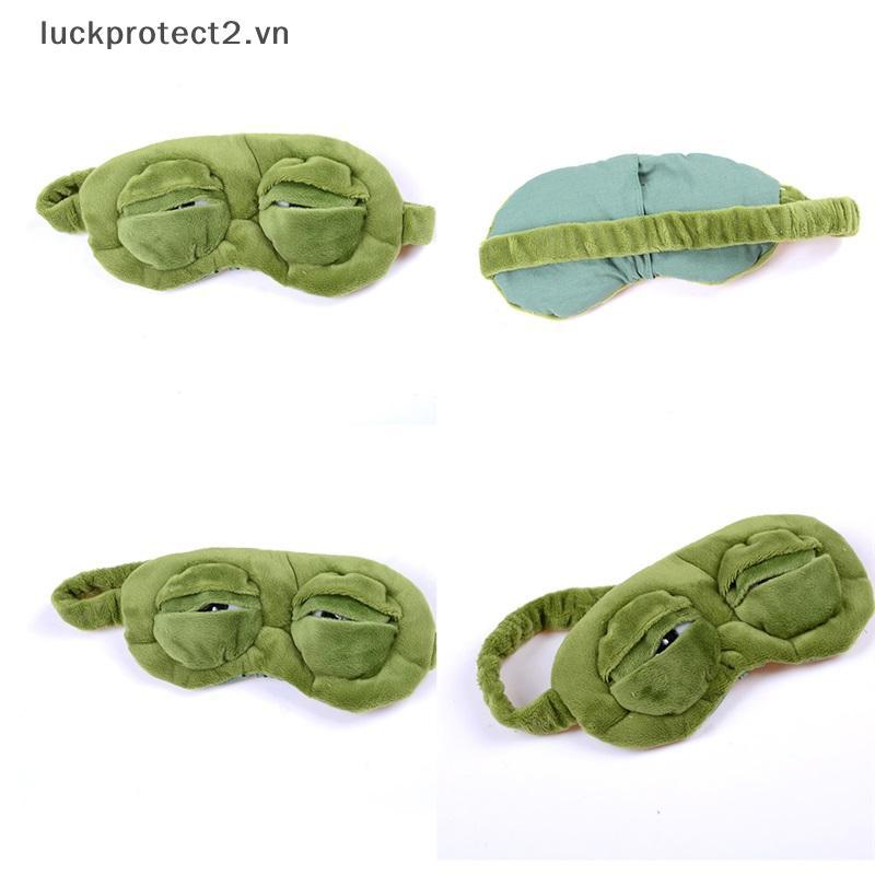 # luckpro # Ếch Buồn Ếch 3D Mặt nạ mắt Ngủ Ngộ nghĩnh Nghỉ ngơi Ngủ Quà tặng ngộ nghĩnh.