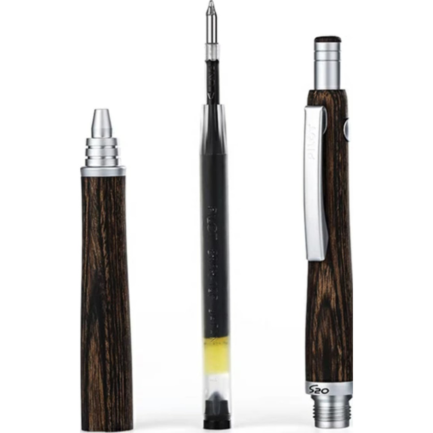 PILOT S20 But Bi Dau Nhat BPPS-2SK/Than Go Boi Nhua/Muc Dau Nhat Acro/0.7mm/2 Mau/Nhat Ban
