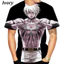 Mới King Of Fighters 3D Tee Nam Mùa Hè - Áo Tay Ngắn Thoáng Mát