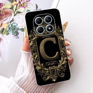 Dành Cho Xiaomi Redmi Note 15 5G Note15 Pro 4G Vương Miện Thời Trang Ban Đầu Chữ Cặp Đôi Vỏ Điện Thoại Silicon Mềm TPU