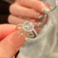 Nhẫn Bạc Sterling Zirconia Phong Cách Đơn Giản, Thanh Lịch - Quà Tặng Thời Trang Cho Nữ