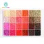 Gamchiano 5 Hộp Cầu Chì Hạt Bộ Nhiều Màu Đính Hạt Bộ Đồ Chơi Xếp Hình 2.6 Mm Mini Cho Thủ Công