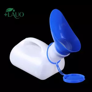 Springevenstar 1000ML Unisex Bồn Tiểu Di Động Vệ Sinh Pee Công Cụ Bảo Quản Dung Tích Lớn Hành Trình Bồn Tiểu Chai Thiên Xe Du Lịch Nước Tiểu Chai Springevenstar