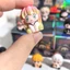 Demon Slayer & Delta Force Ngồi Cuties Mini Hình Mù Hộp - 12 Trò Chơi Anime Nhựa Linh Vật Trang Trí Bàn Làm Việc Sưu Tập Quà Tặng